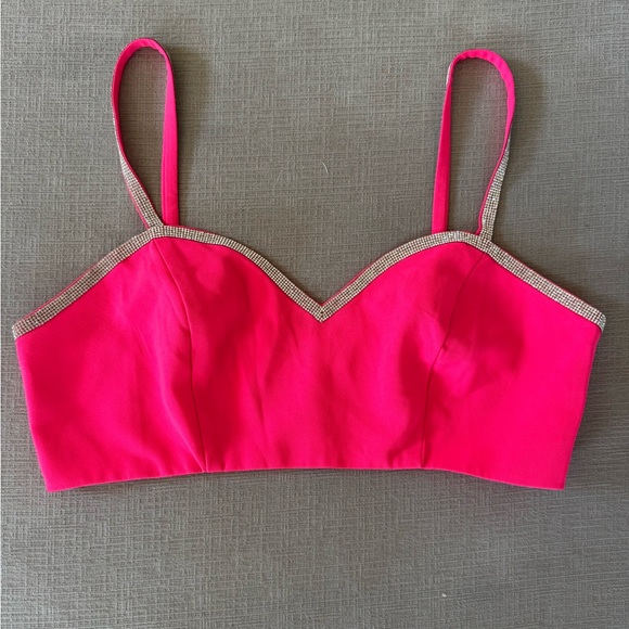 Discontinued Showpo Hot Pink Two Piece Set - Picture 5 of 6